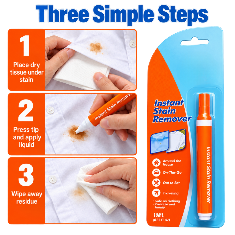 Quick Portable Stain Remover Pen - Ozerty