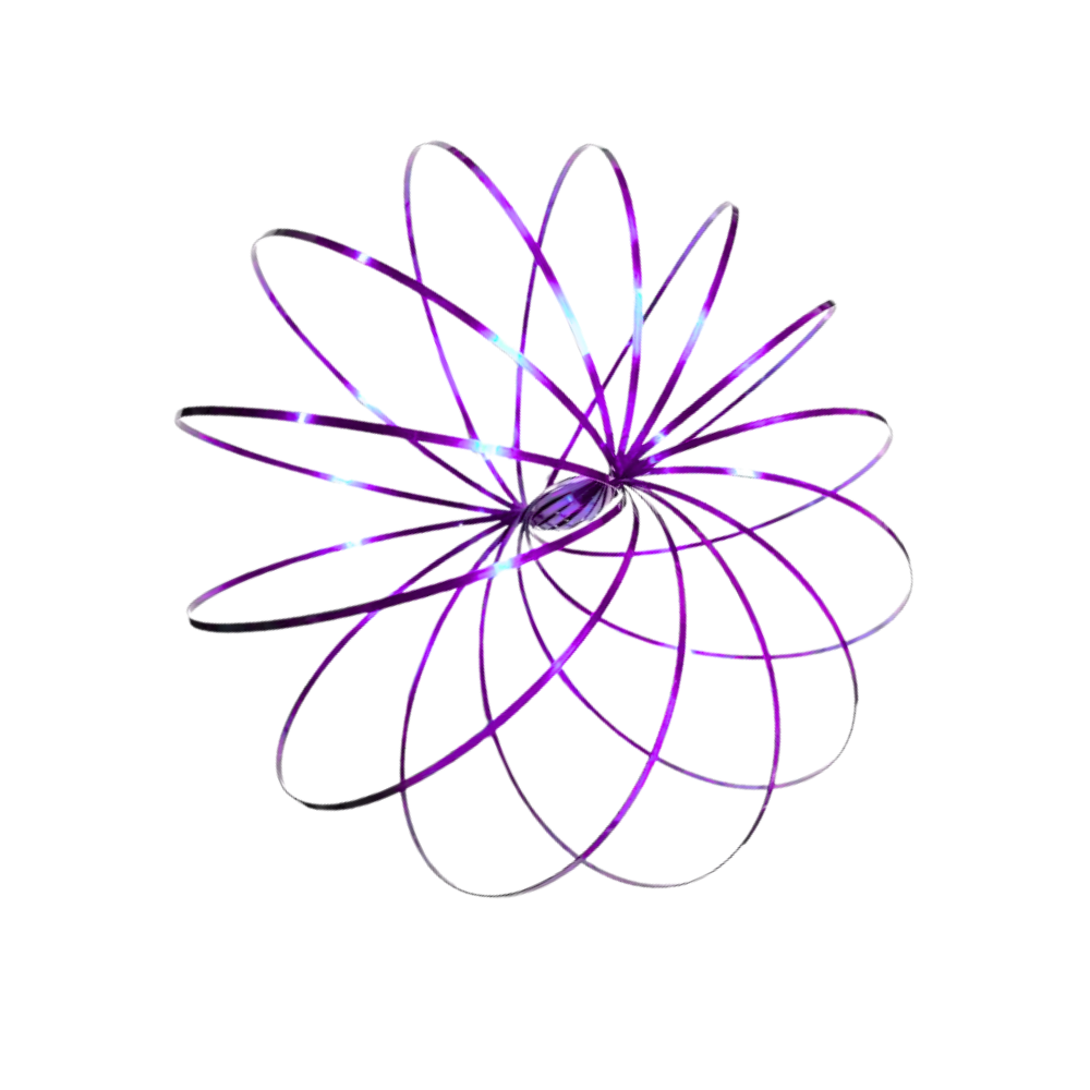 3D Stainless Arm Slinky -Purple - Ozerty