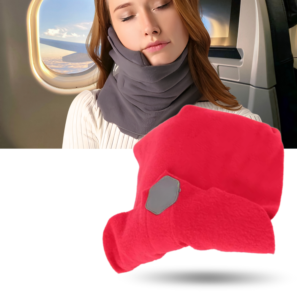 Adjustable Travel Neck Pillow - Ozerty