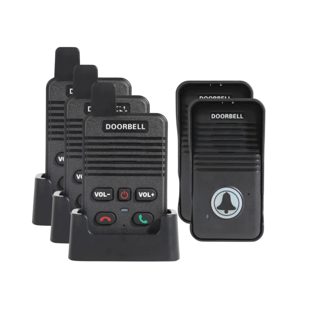 Advance Communication Intercom Doorbell -2 Transmitters - Ozerty