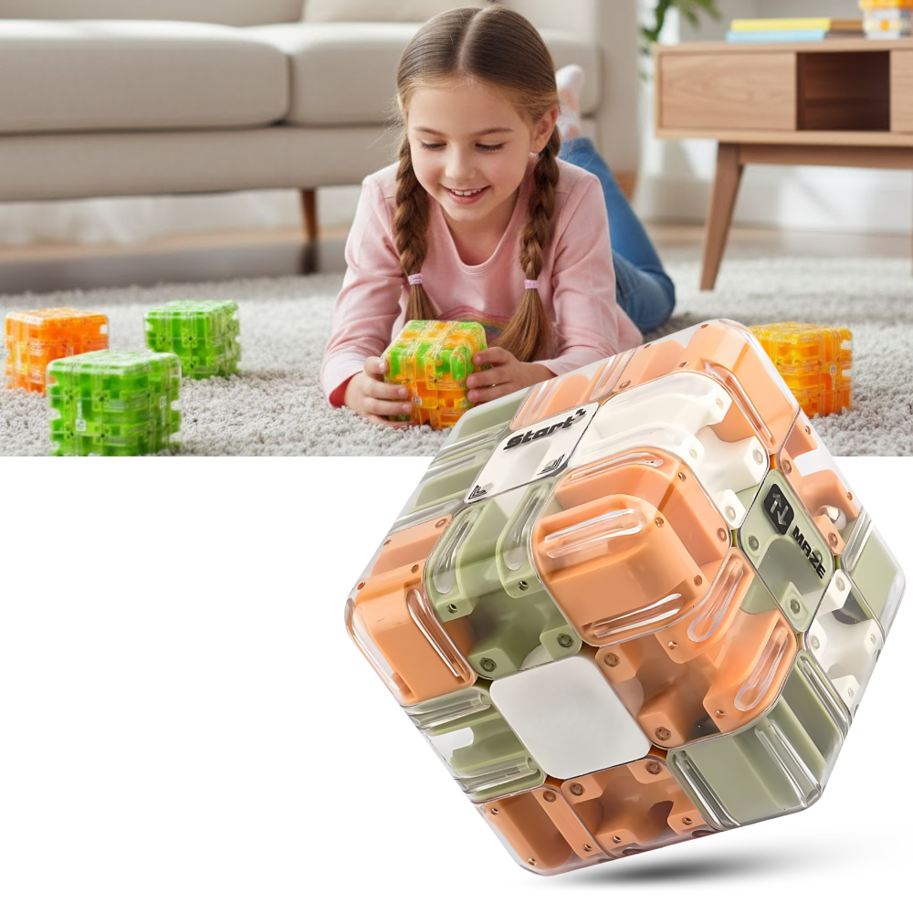 Brain Builder Maze Cube - Ozerty