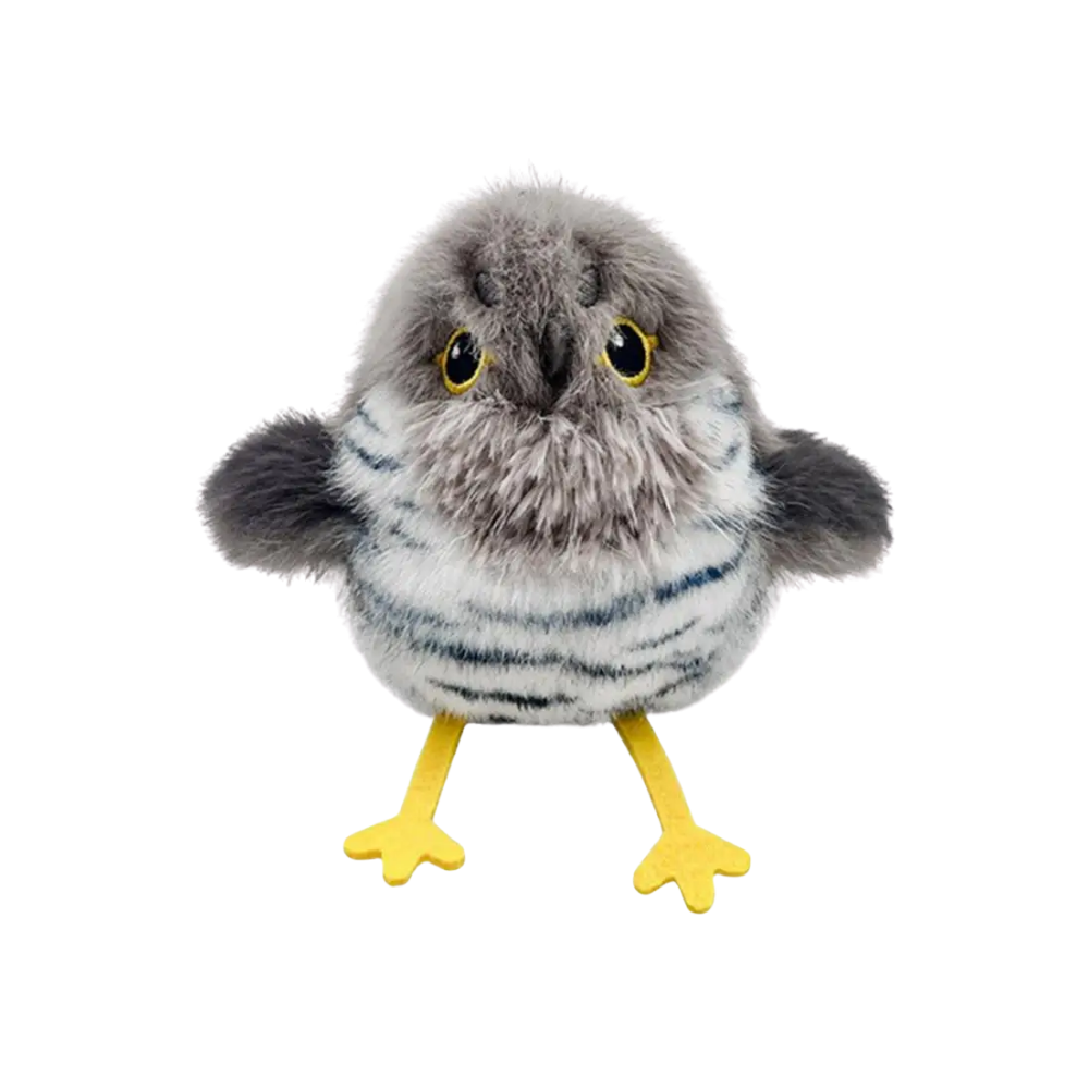 Cat Lifelike Interactive Bird Toy -Gray Chick - Ozerty