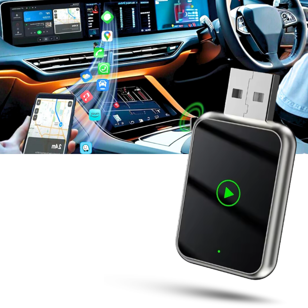 Functional & Convenient Wireless Carplay - Ozerty