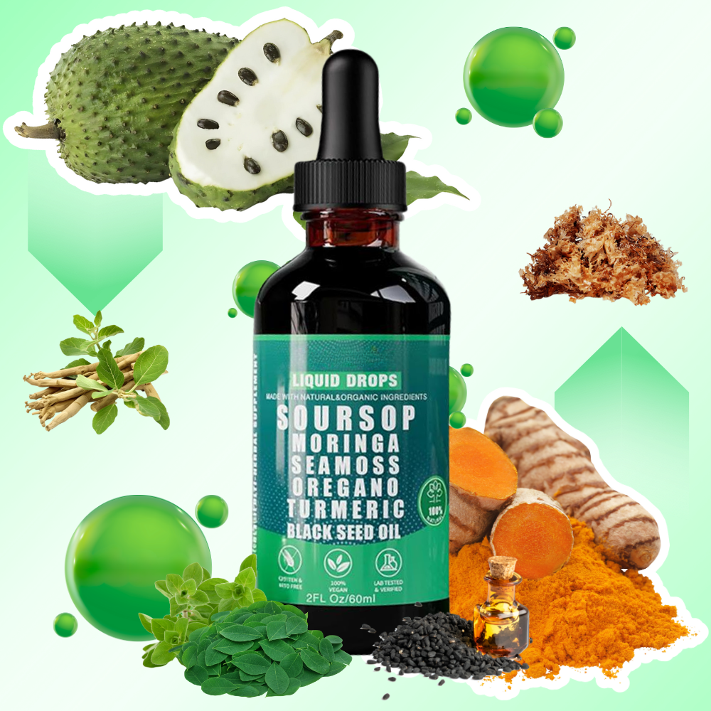 Herbal Vitality Soursop Drops - Ozerty