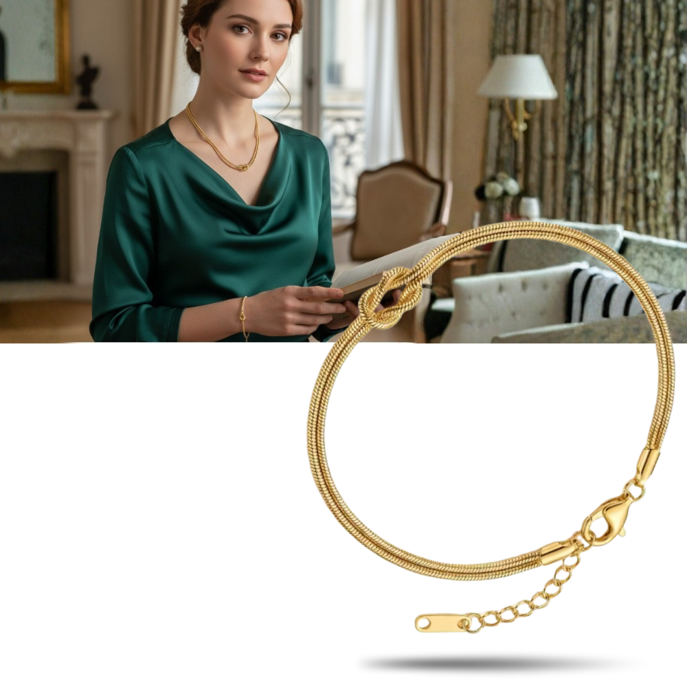 Love Knot Necklace & Bracelet - Ozerty