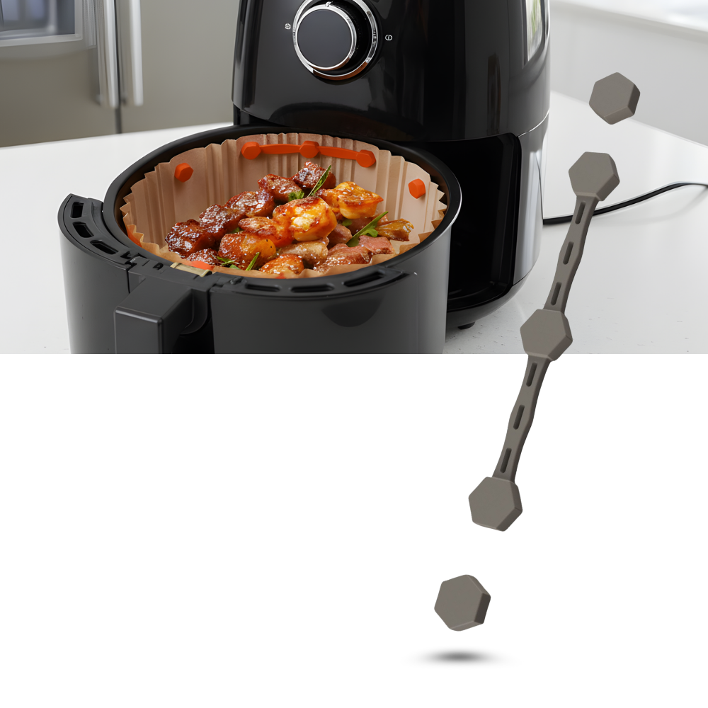 Magnetic Air Fryer Parchment Buckle  - Ozerty