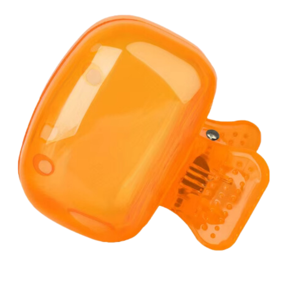 Portable Hygienic Toothbrush Head Cover -Orange - Ozerty