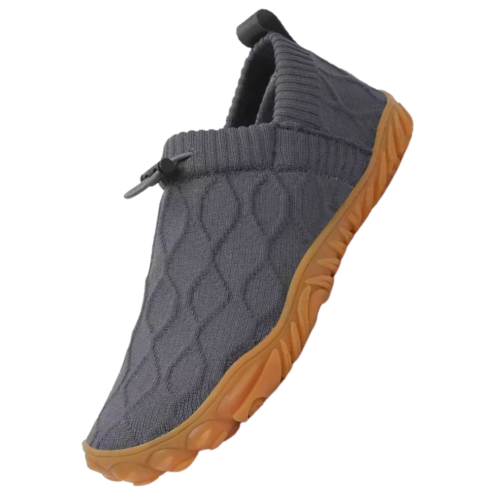 Prime Comfy Barefoot Shoes -Gray - Ozerty