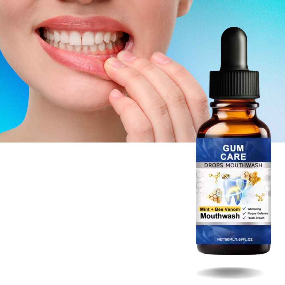 Refreshing White Dental Drops Mouthwash - Ozerty