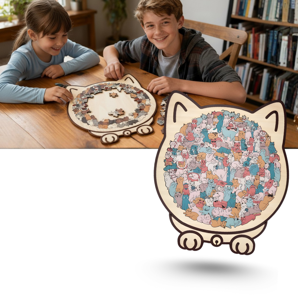 Relaxing Jigsaw Cat Puzzle - Ozerty