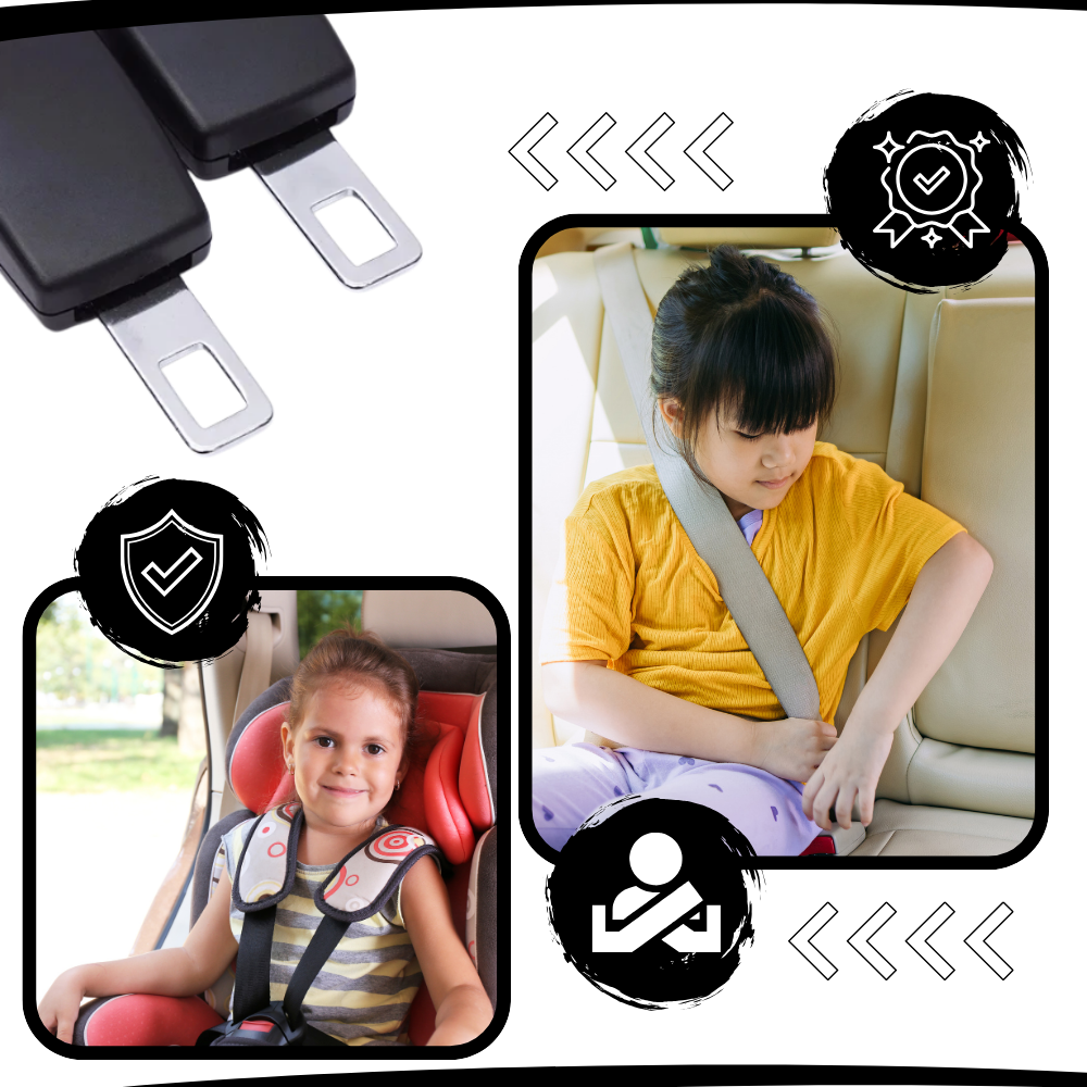 Secure Locking Seatbelt Extender - Ozerty