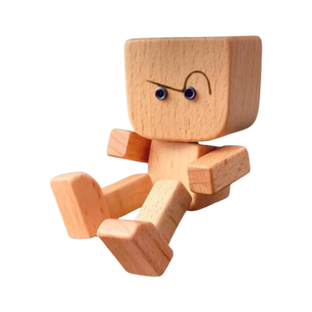 Shaking Quirky Bobblehead Figurine -Suspicious Brow - Ozerty