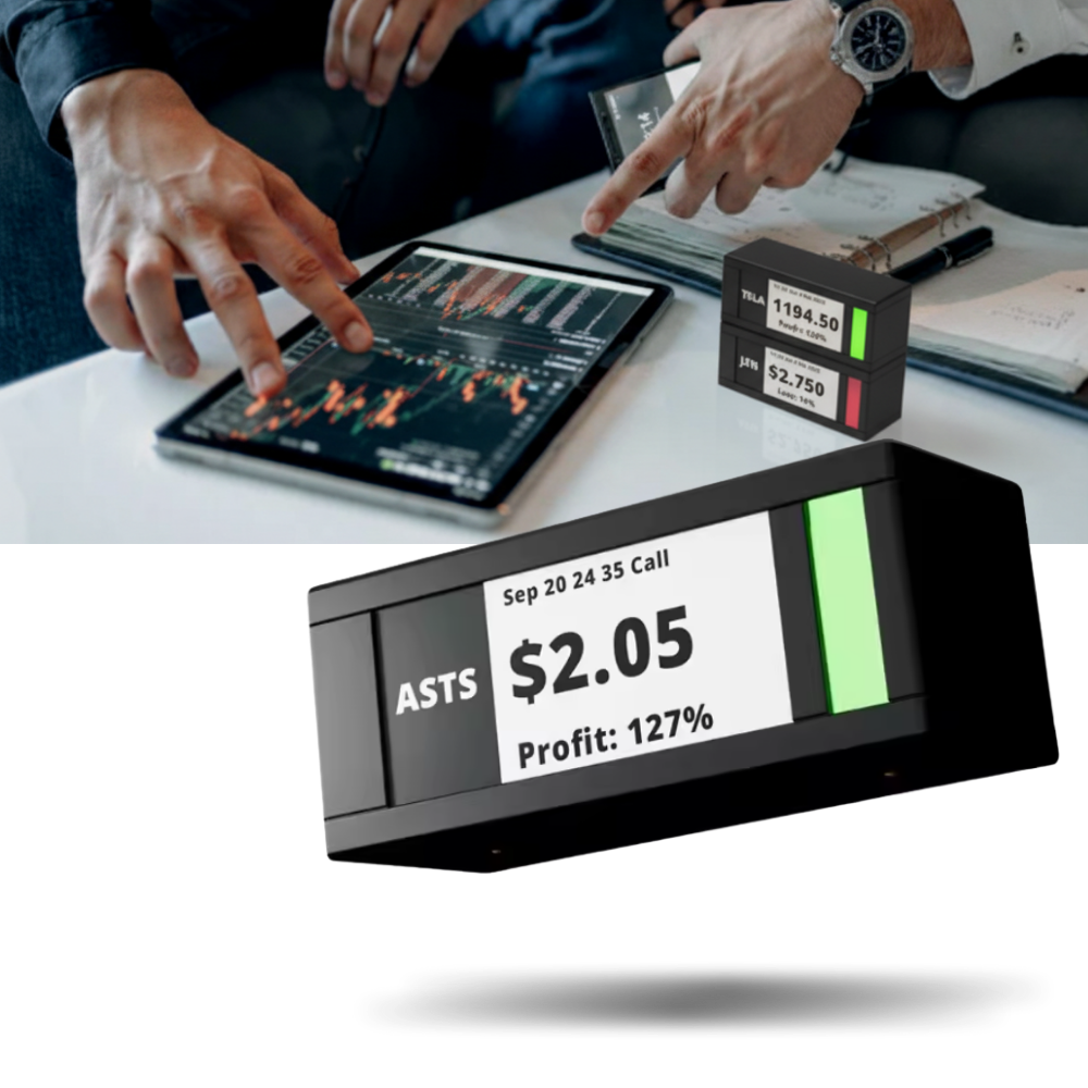 Stackable Live Crypto Ticker - Ozerty