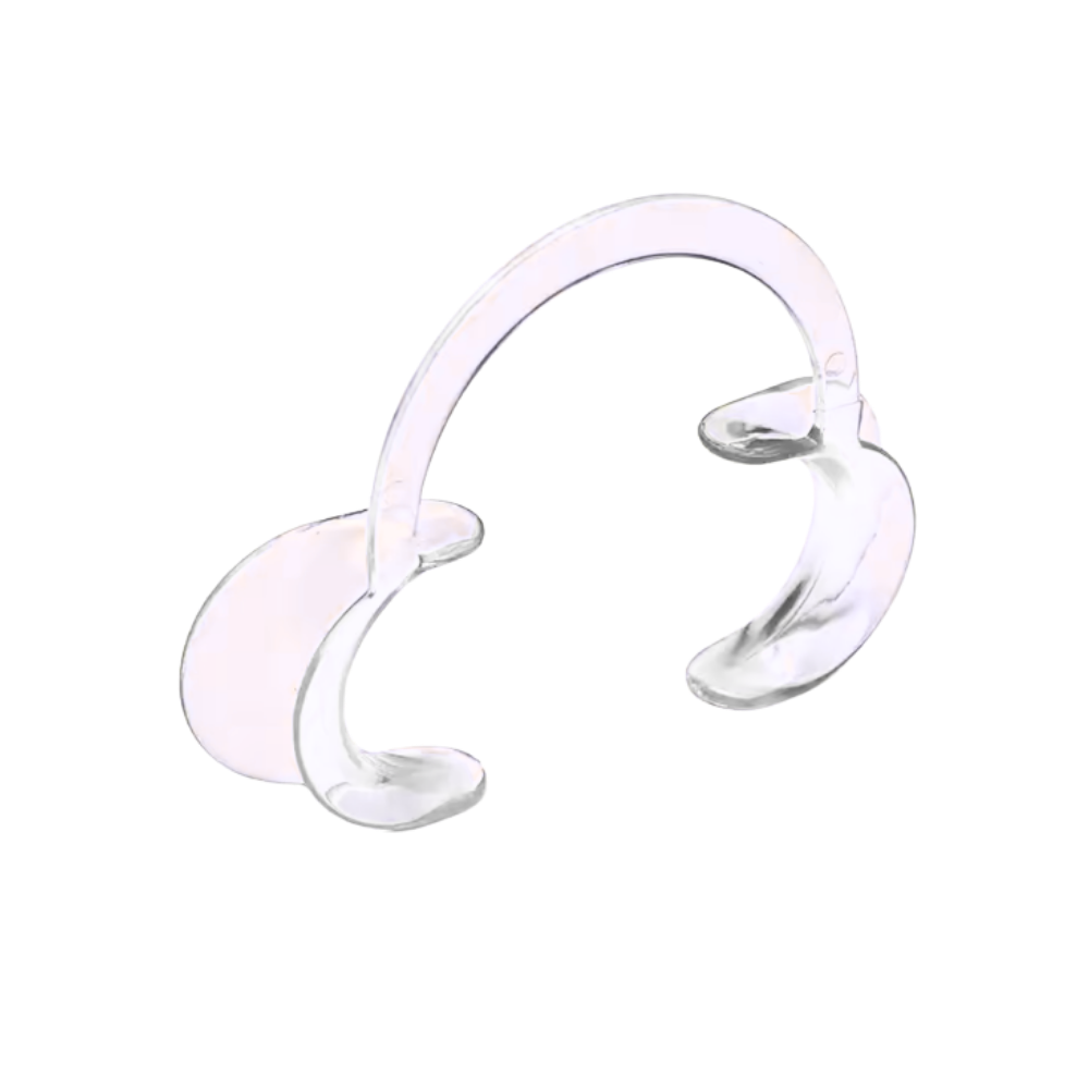 Transparent C-Shape Mouth Opener -Transparent - Ozerty