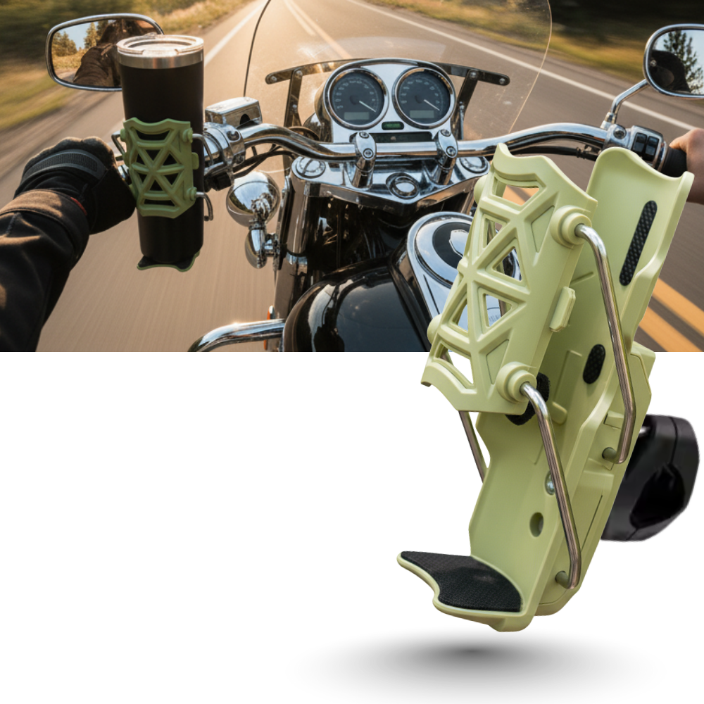 Universal Bike Handlebar Cup Holder - Ozerty