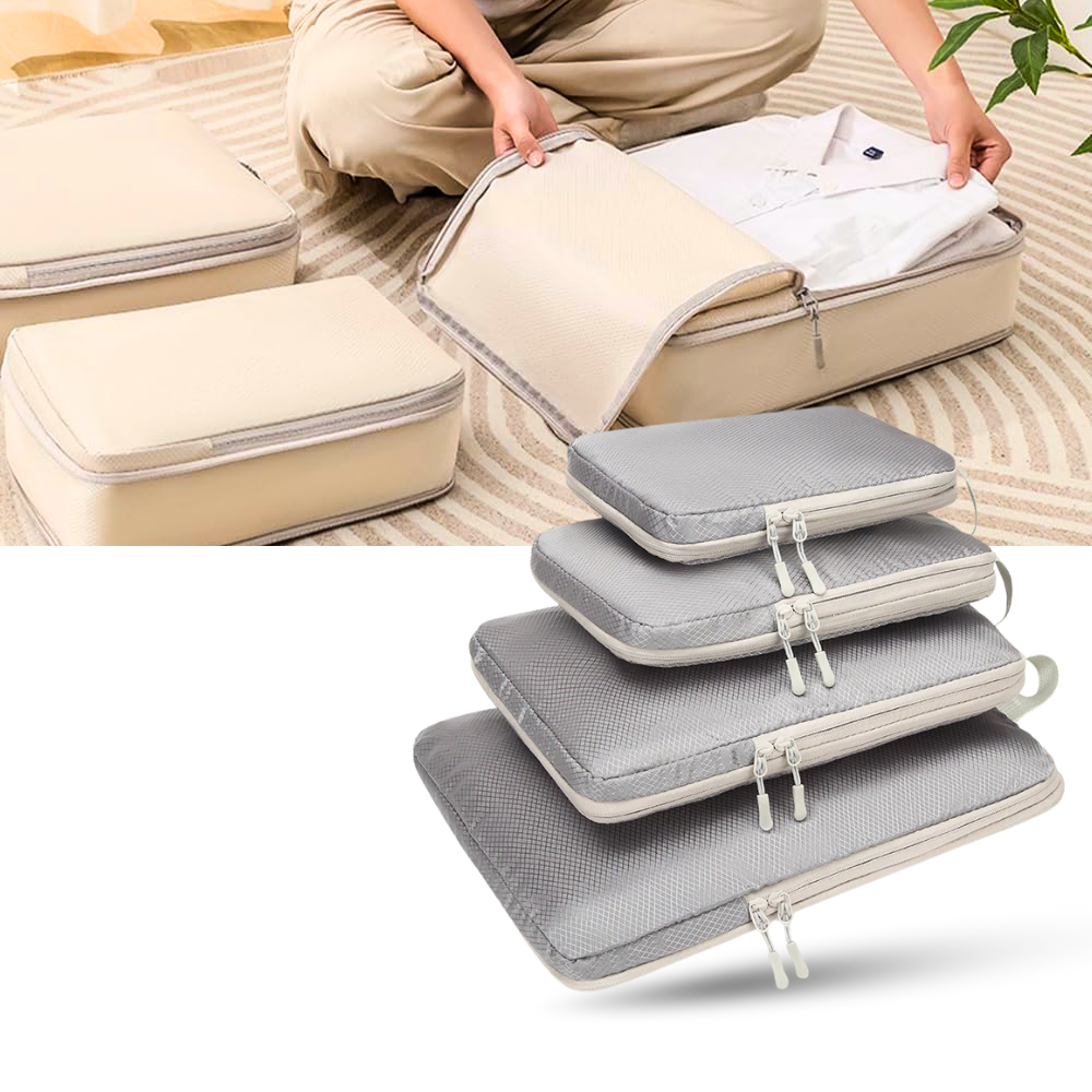 Zip Compress Luggage Organizer - Ozerty
