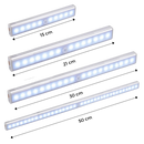 Magnetic motion sensor LED light
