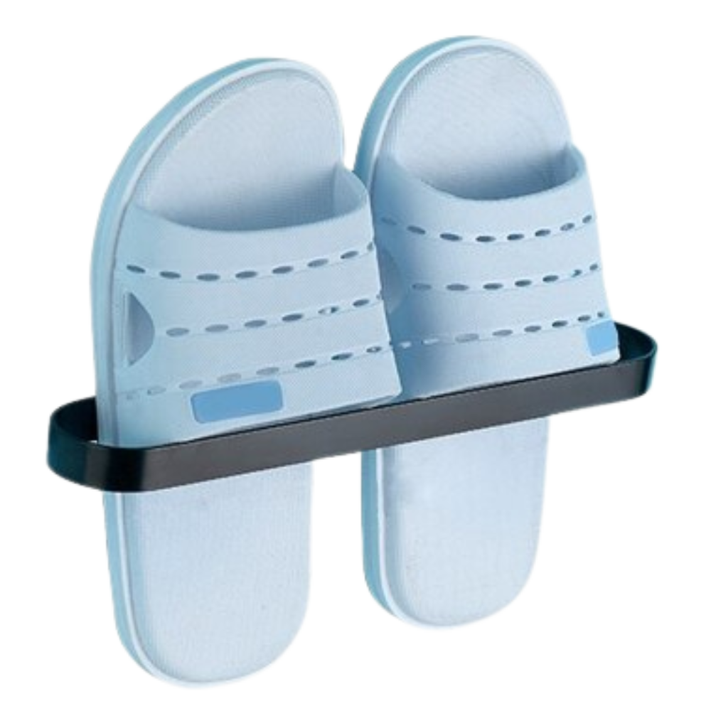 Aluminium Wall-Mounted Slipper Rack