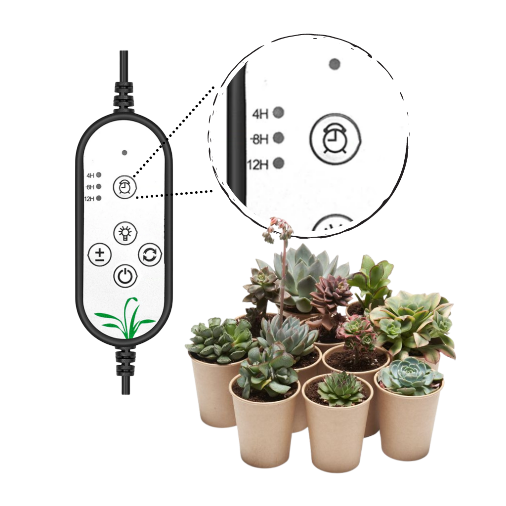 4-Head LED USB Indoor Grow Light