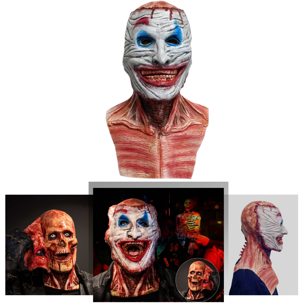 Realistic Halloween Horror Double Mask - Ozerty