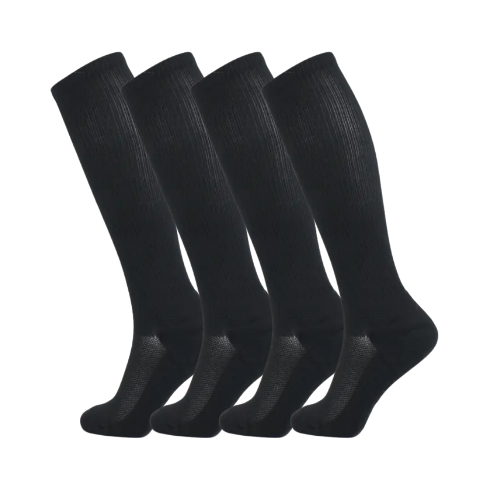 Diabetic compression socks -Black - Ozerty