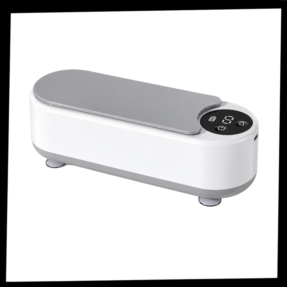 Brilliantly Clear Ultrasonic Jewelry Cleaner - Ozerty