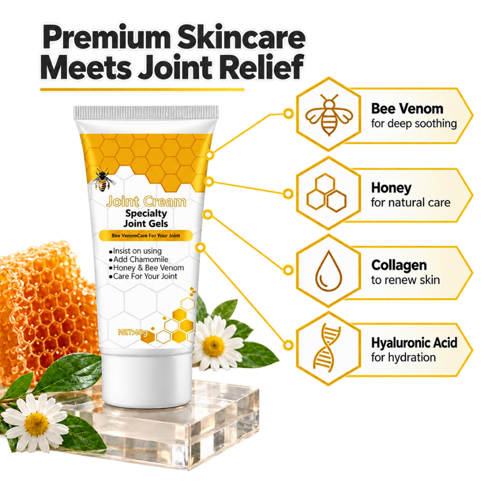 Gently Nourishing Bee Venom Joint Cream - Ozerty
