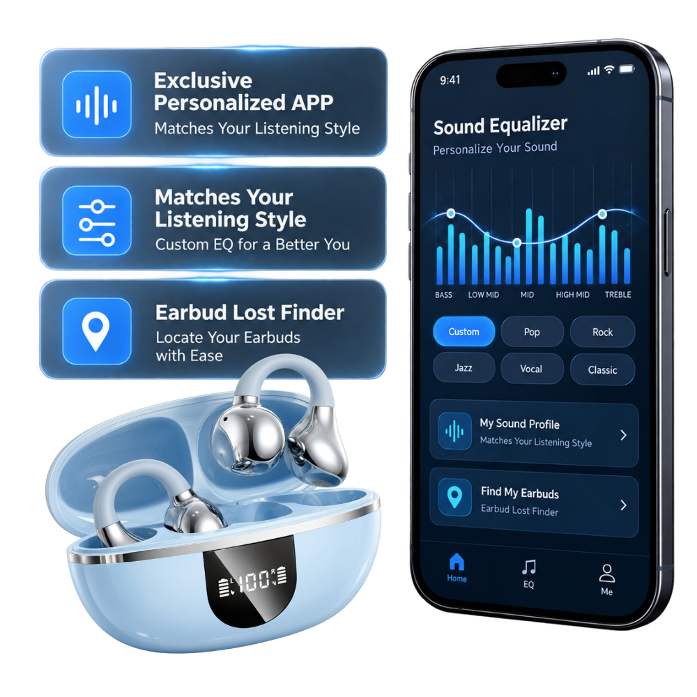 Effortless Comfort Bluetooth Earbuds - Ozerty
