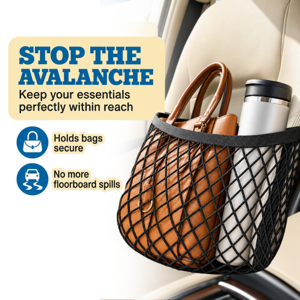 Steady Hold Front Seat Car Net - Ozerty