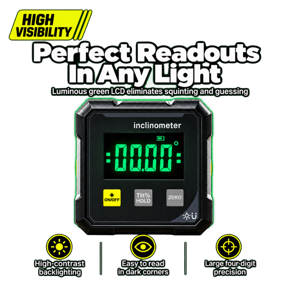 Snap & Read Digital Angle Gauge - Ozerty