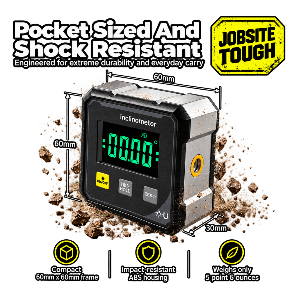 Snap & Read Digital Angle Gauge - Ozerty