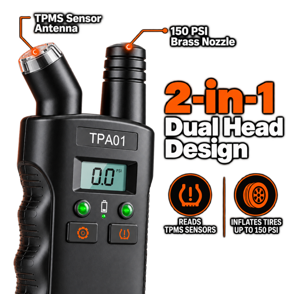 Digital Tire Pressure Gauge - Ozerty
