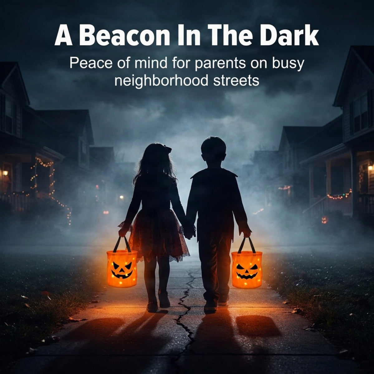 Glowing Halloween Trick or Treat Bag - Ozerty