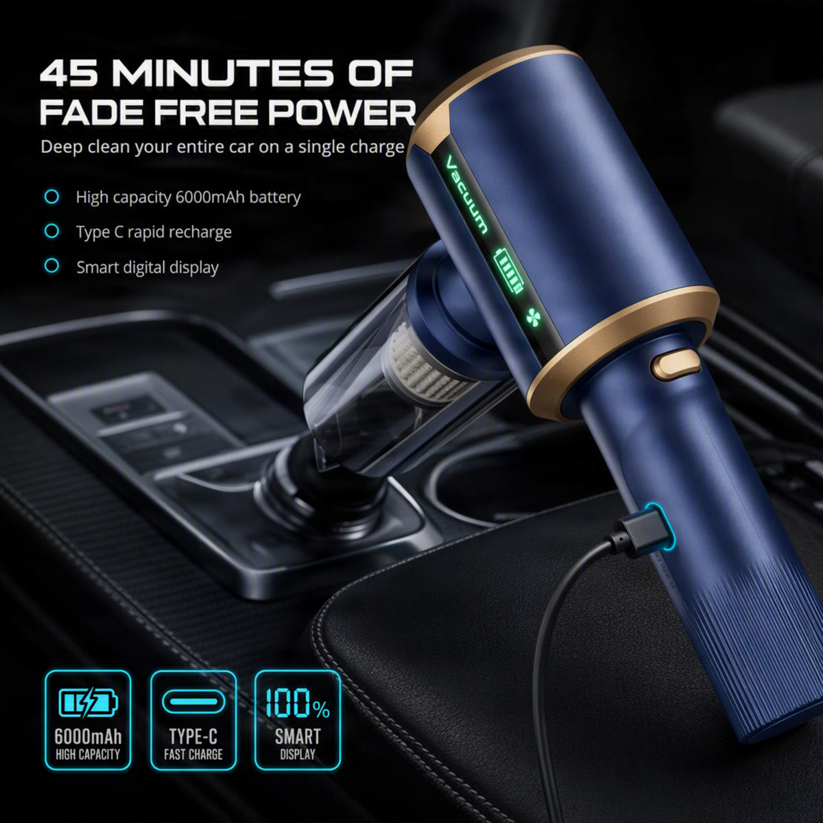 Neatly Compact Cordless Vacuum - Ozerty