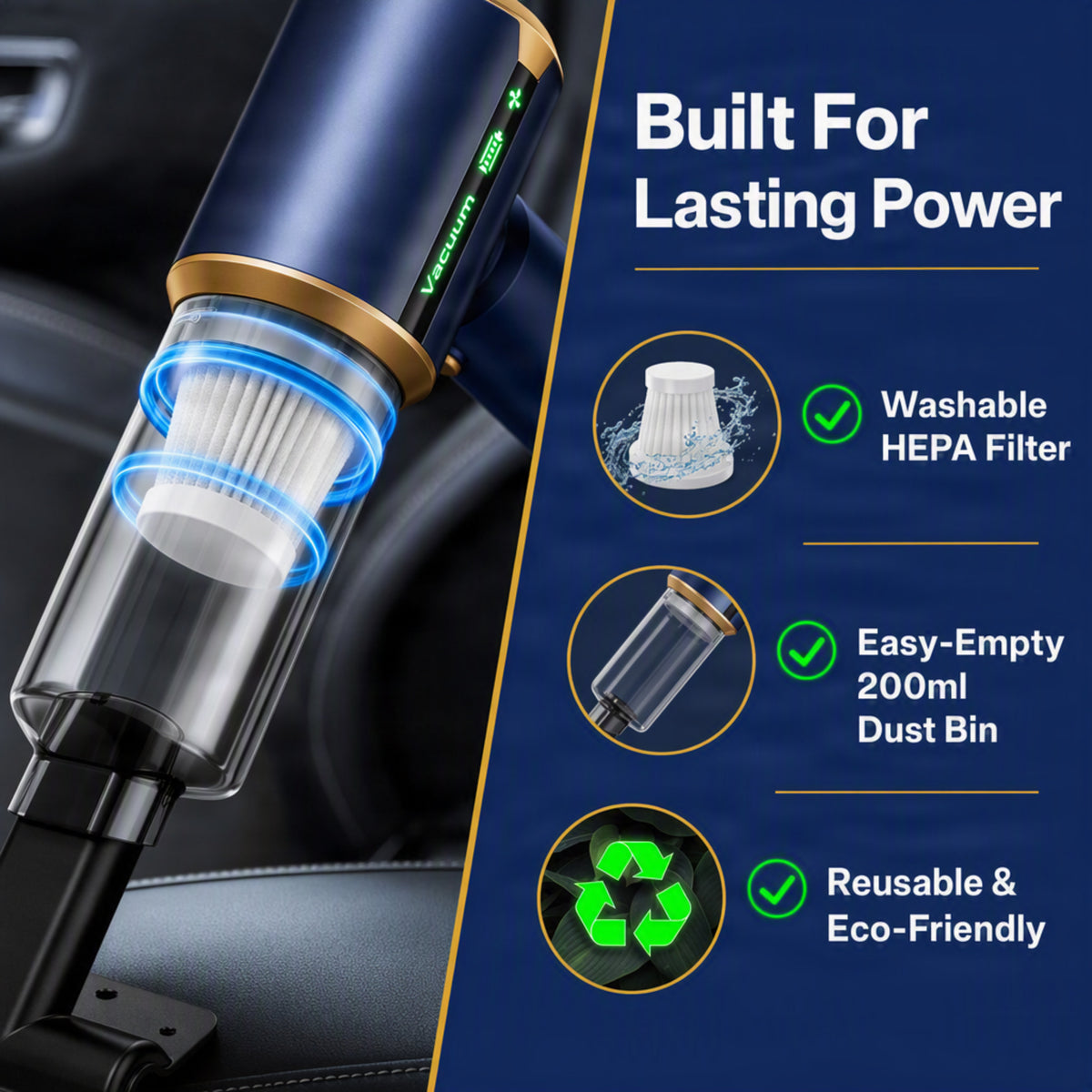 Neatly Compact Cordless Vacuum - Ozerty