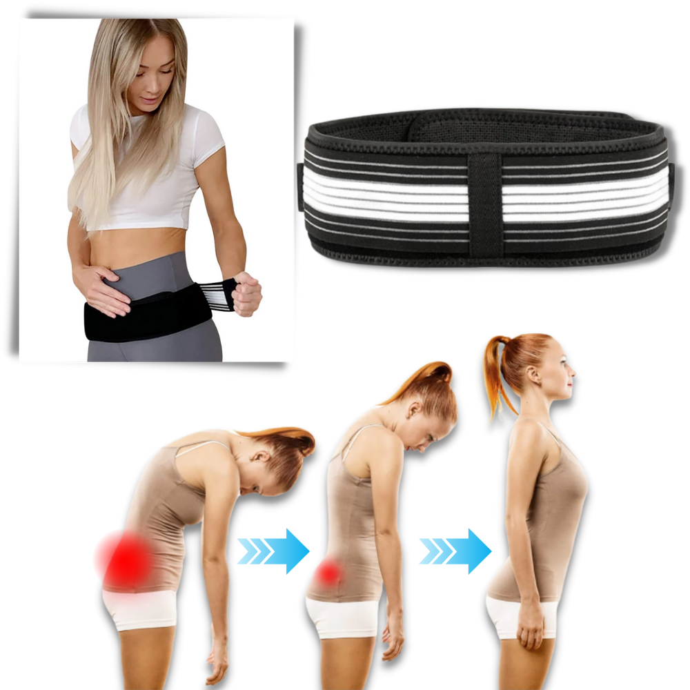 Adjustable Back Brace Belt - Ozerty