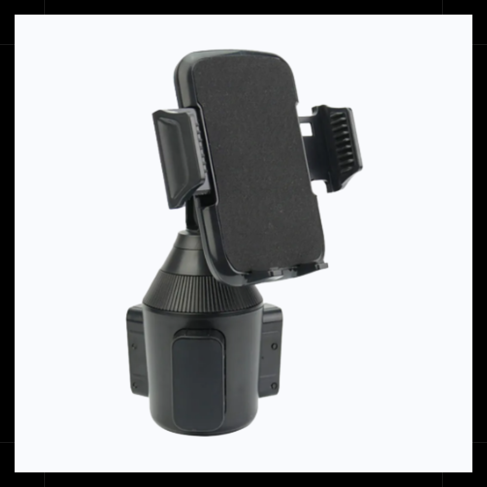 Adjustable Cell Phone Cup Holder Mount
