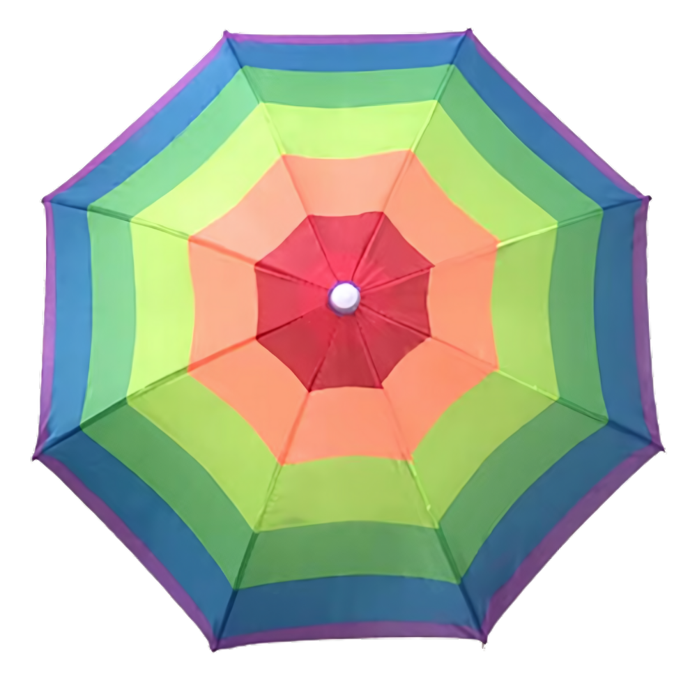 Adjustable Hand-Free Umbrella Hat -Chromatic - Ozerty