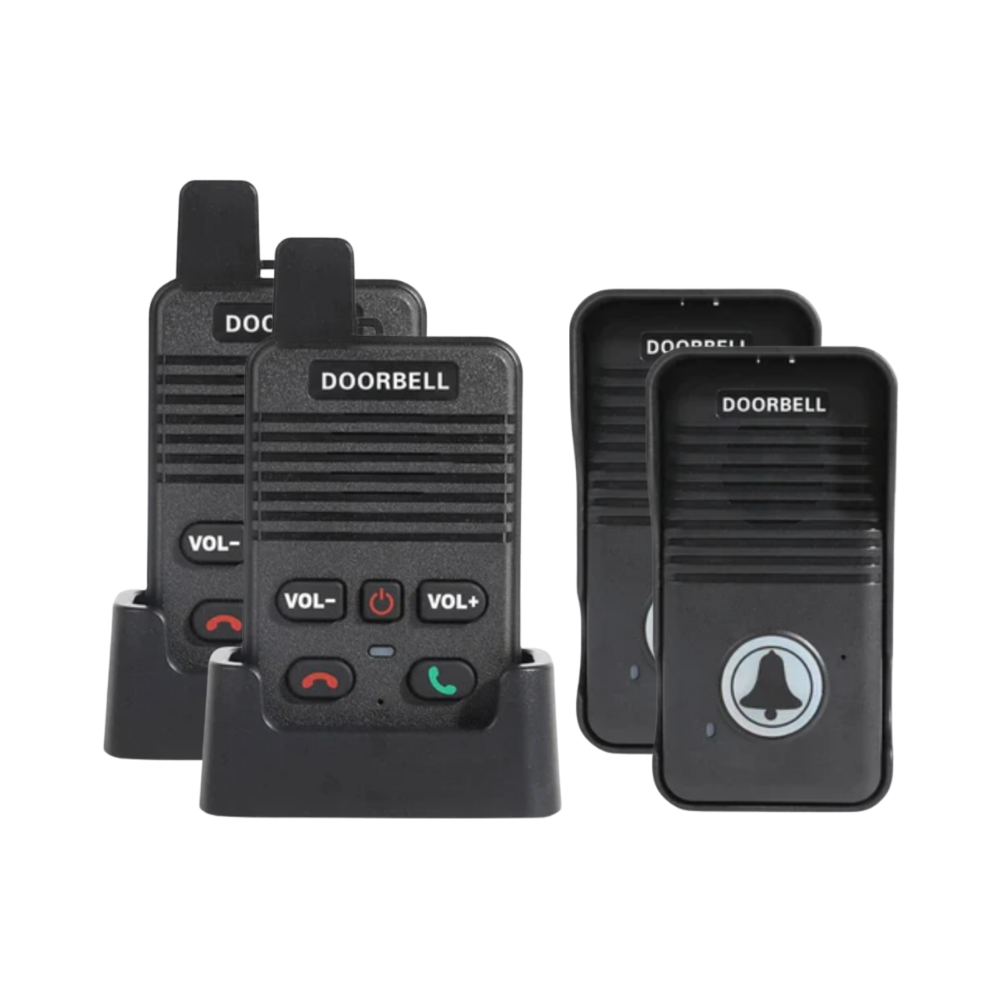 Advance Communication Intercom Doorbell -2 Transmitters - Ozerty