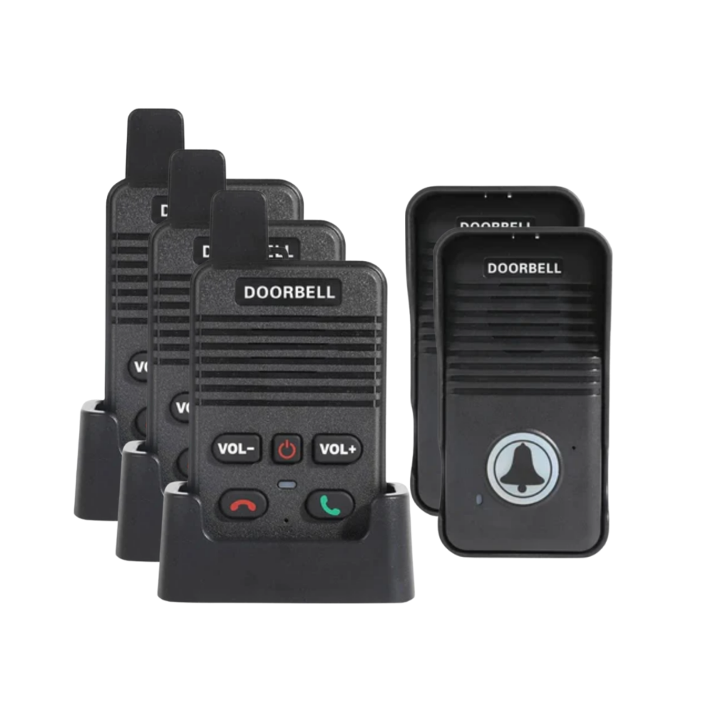 Advance Communication Intercom Doorbell -2 Transmitters  - Ozerty