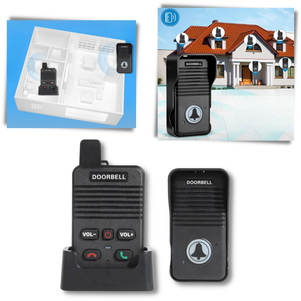 Advance Communication Intercom Doorbell - Ozerty