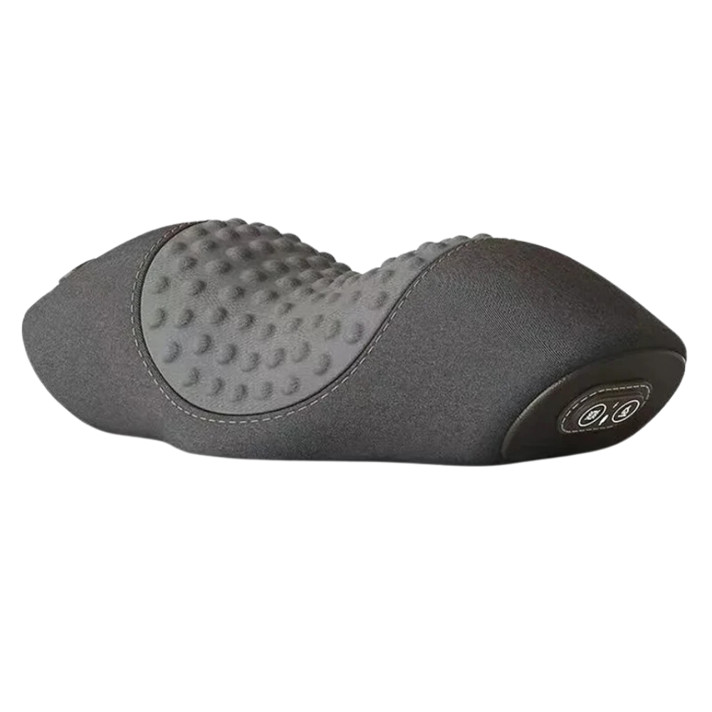 Advanced Heat Therapy Neck Pain Pillow -Dark Grey - Ozerty