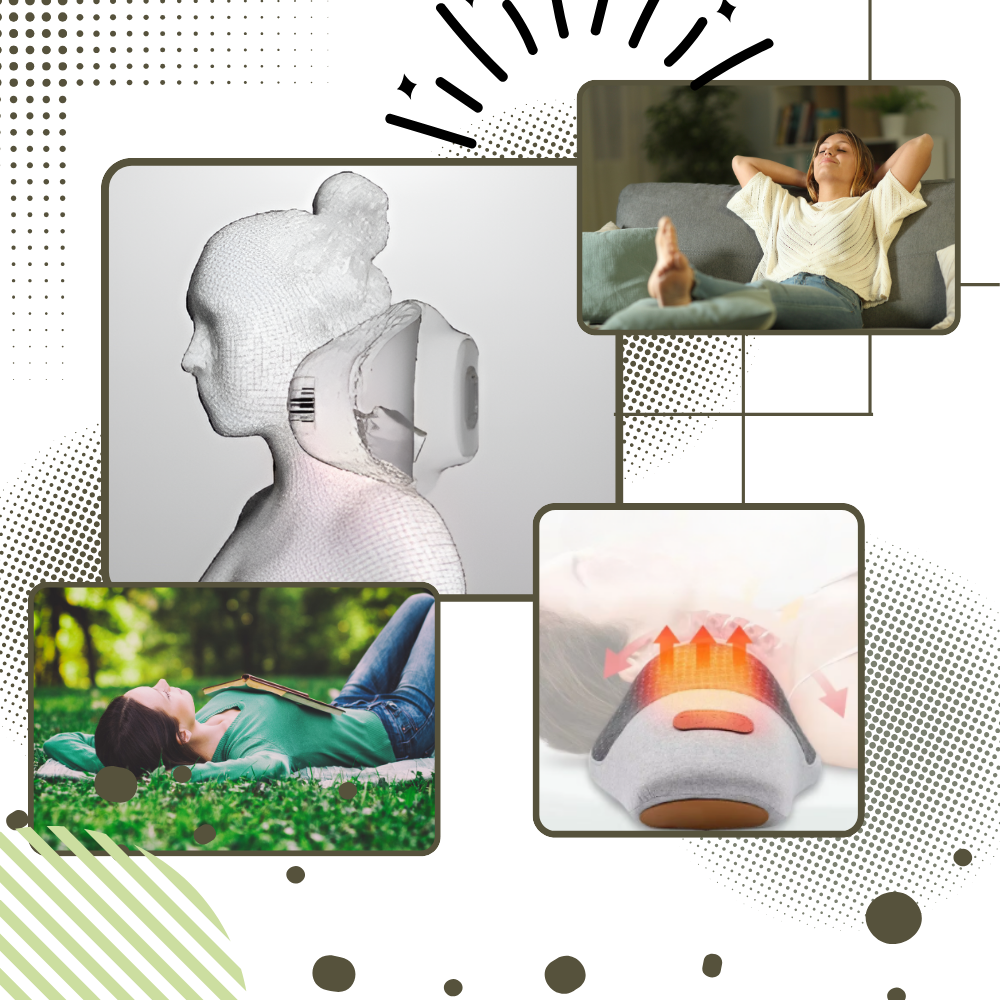 Advanced Heat Therapy Neck Pain Pillow - Ozerty