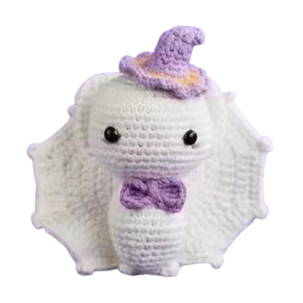 Beginner's Creative Crochet Animal Kits -Bat - Ozerty