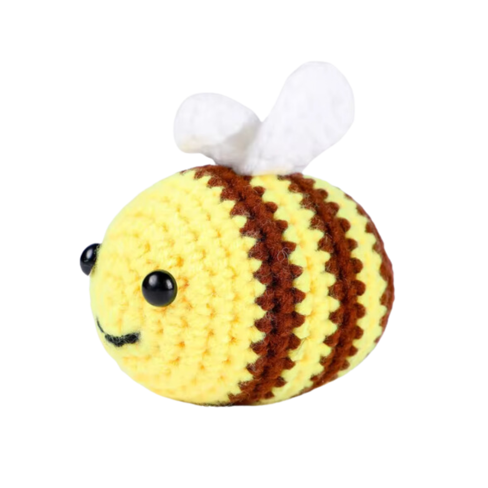 Beginner's Creative Crochet Animal Kits -Bee - Ozerty