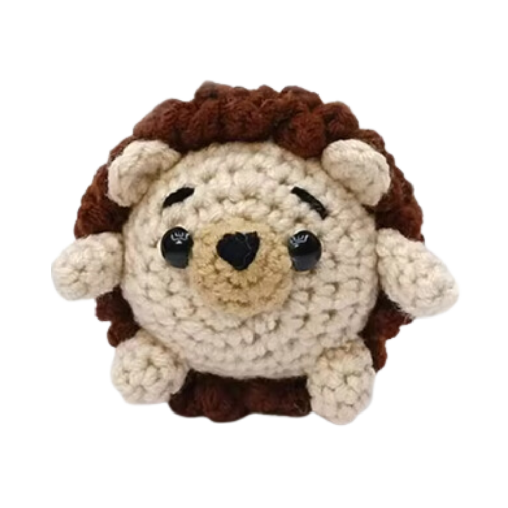 Beginner's Creative Crochet Animal Kits -Hedghog - Ozerty