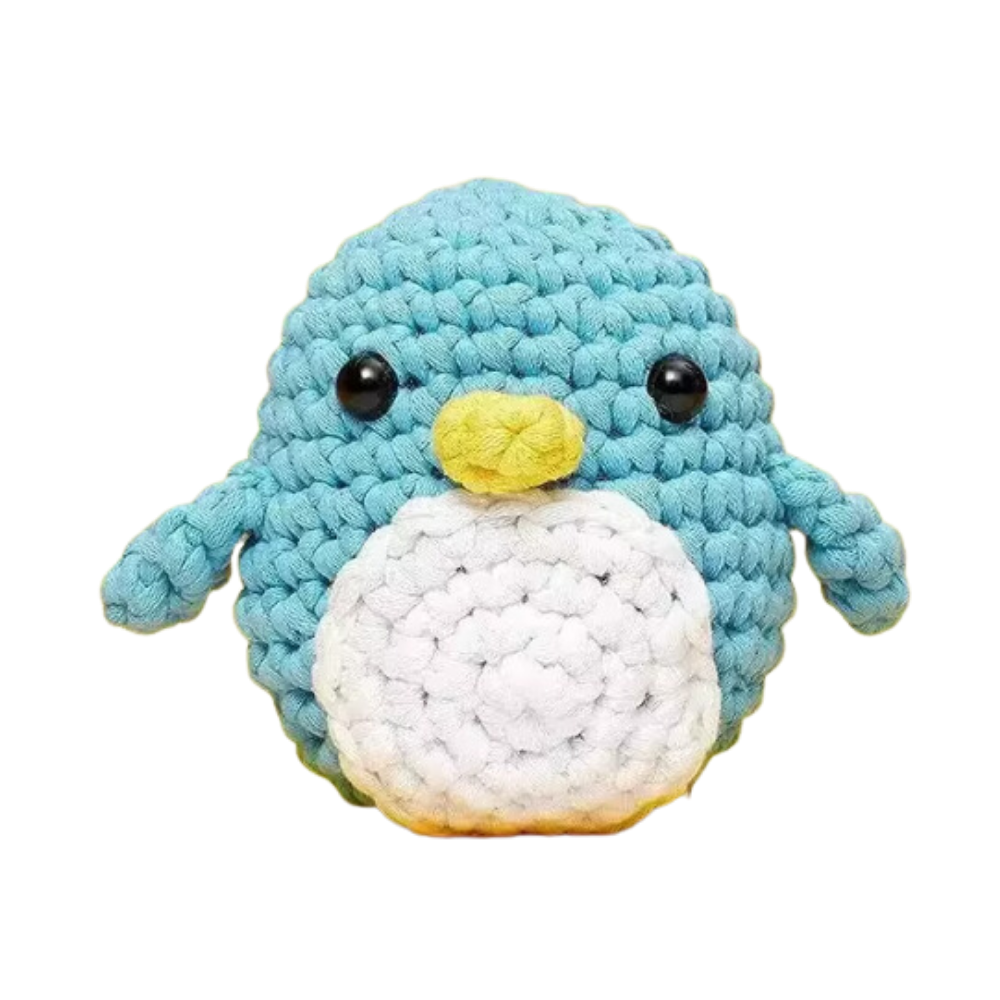 Beginner's Creative Crochet Animal Kits -Pinguin - Ozerty