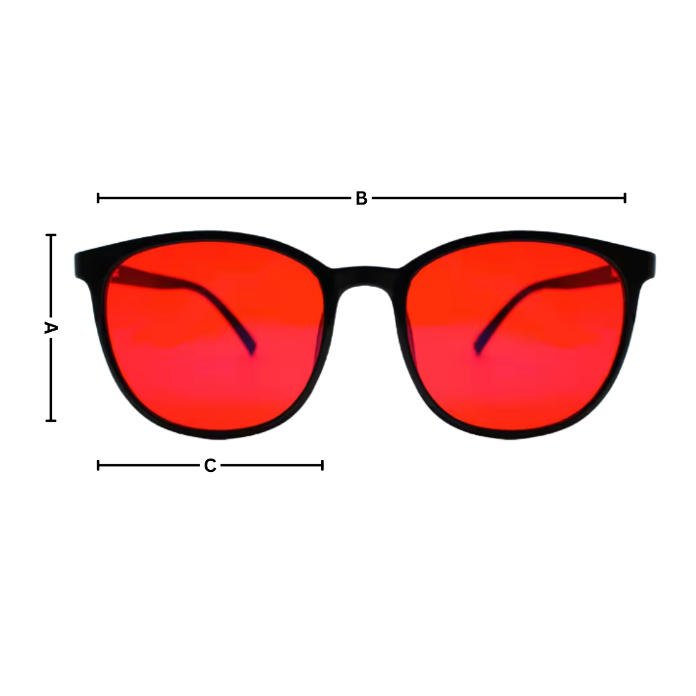 Blue Light Filter Red Glasses - Ozerty