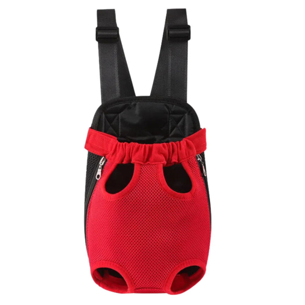 Breathable Cat & Dog Carrier Bags -Red - Ozerty