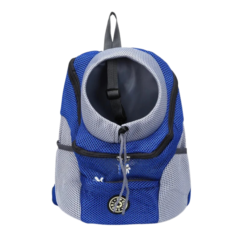 Breathable Dog Carrier Backpack -Blue - Ozerty